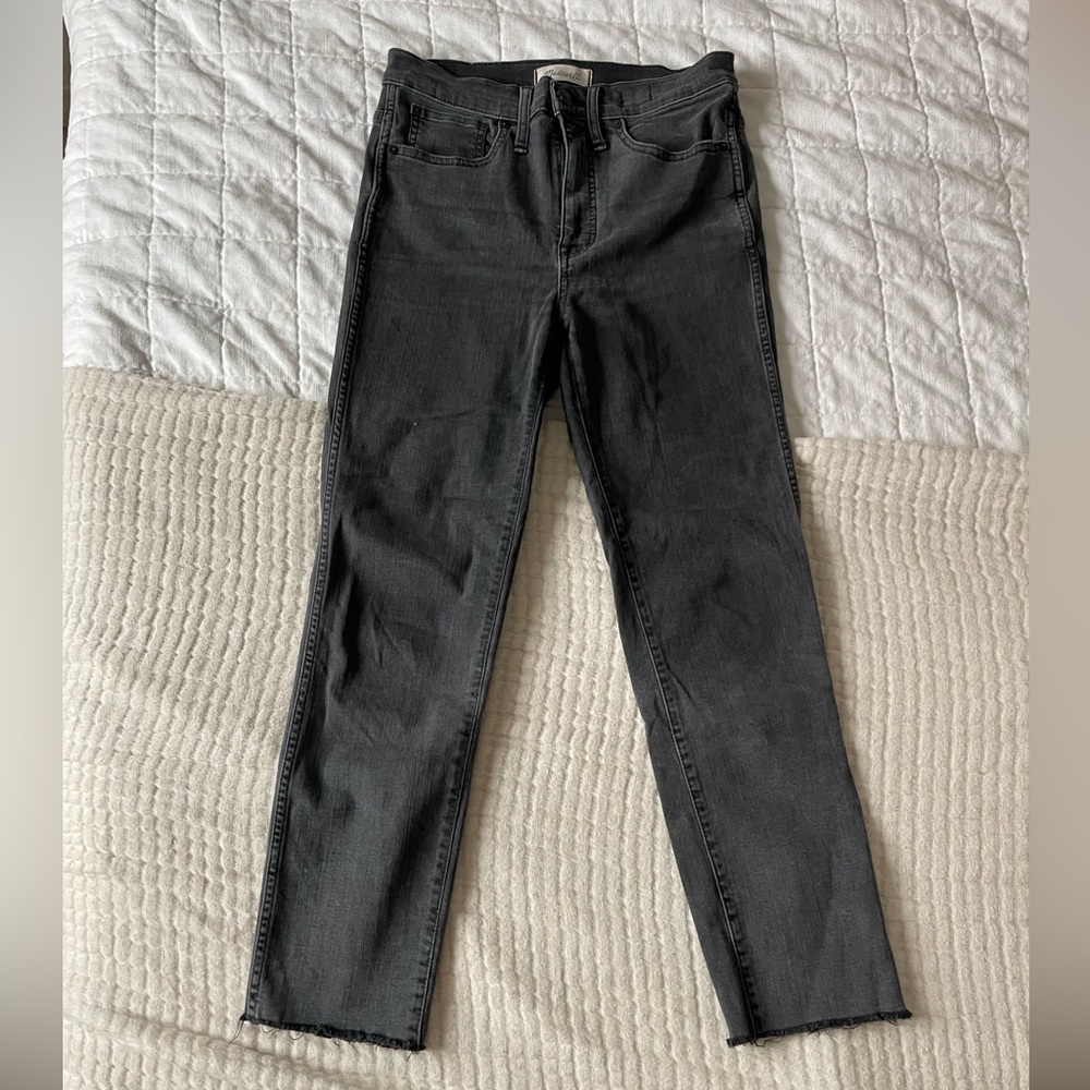 Madewell mid-rise stovepipe jeans